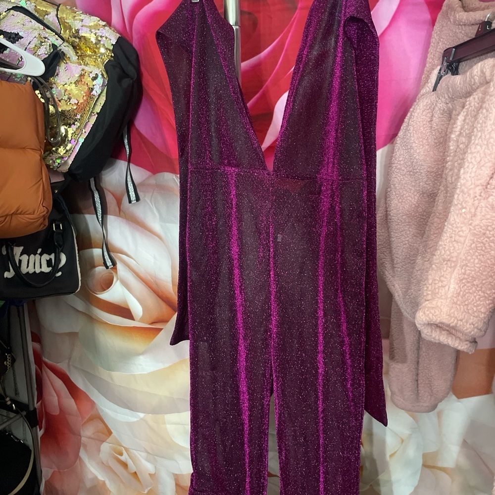 Sparkling Pink Jumpsuit